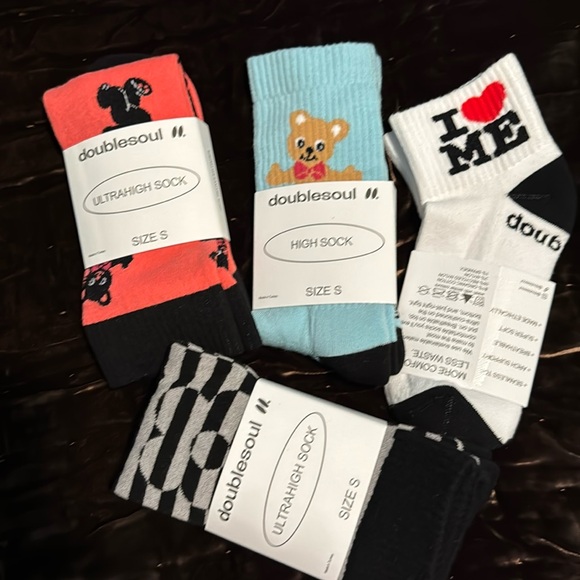 Boublesoul Accessories - Doublesoul Collab Socks - NWOT